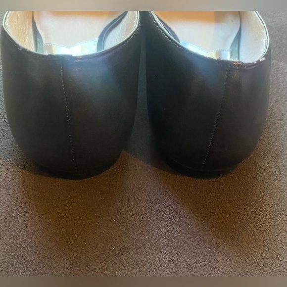 Michael Kors Black Flats with Silver Accents - Picture 7 of 7